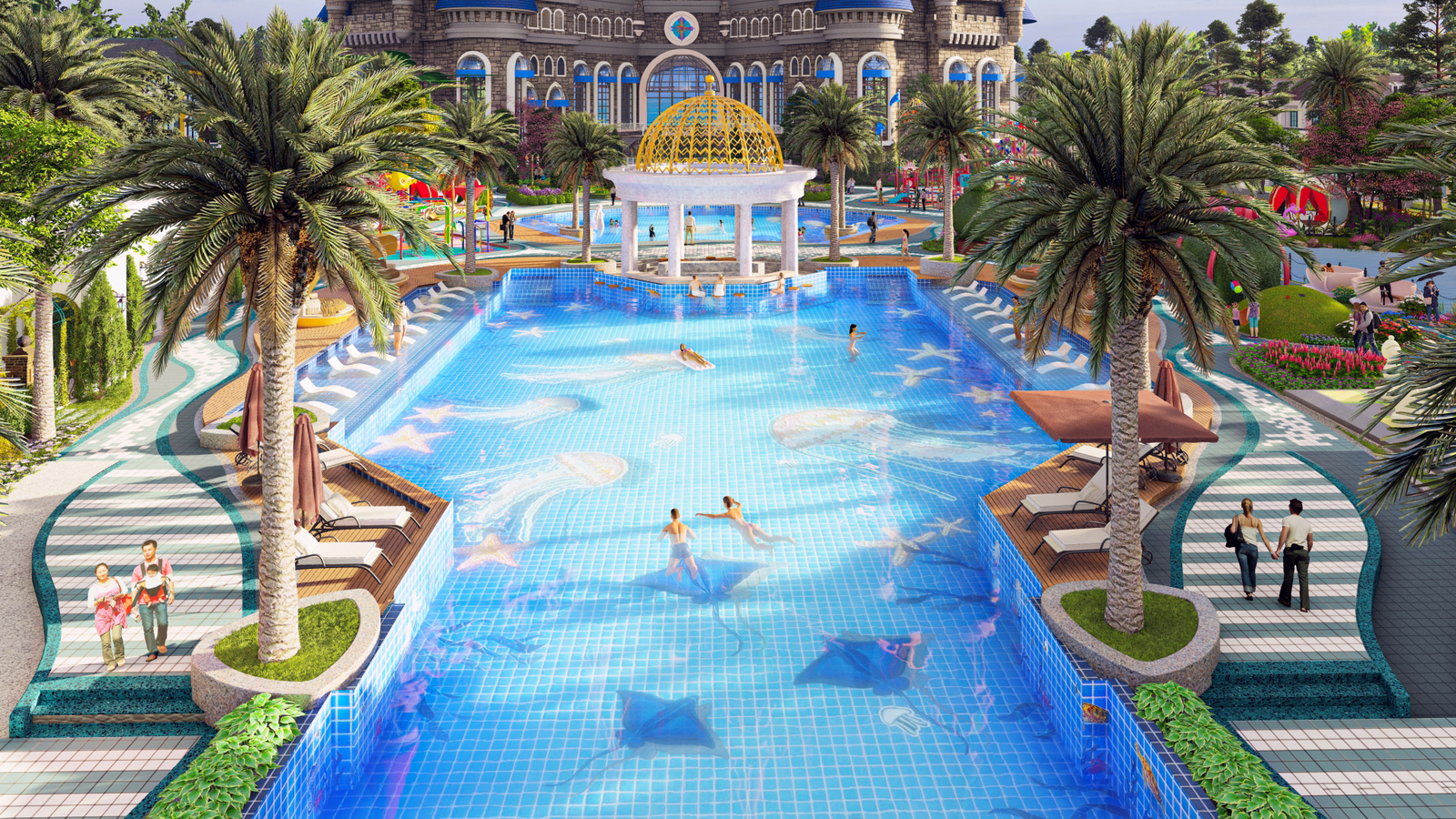 Ngân Hiệp Castle Hotel - Landscape design - 15